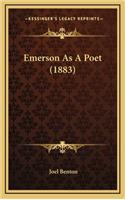 Emerson as a Poet (1883)