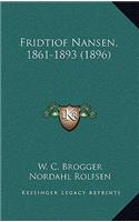 Fridtiof Nansen, 1861-1893 (1896)