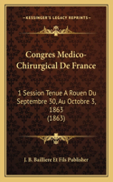 Congres Medico-Chirurgical De France
