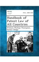 Handbook of Patent Law of All Countries