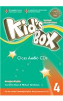 Kid's Box Level 4 Class Audio CDs (3) American English