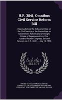 H.R. 3841, Omnibus Civil Service Reform Bill: Hearing Before the Subcommittee on the Civil Service of the Committee on Government Reform and Oversight, House of Representatives, One Hundred Four