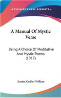 A Manual of Mystic Verse