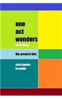 one act wonders - book three