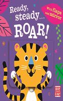 Roar!: Board book with flaps and mirror (Ready Steady...)