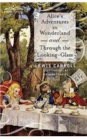 Alice's Adventures in Wonderland and Through the Looking-Glass: (English)