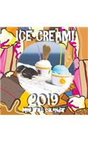 Ice Cream! 2019 Mini Wall Calendar