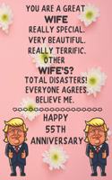 You Are A Great Wife Really Special Happy 55th Anniversary