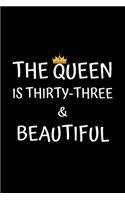 The Queen Is Thirty-three And Beautiful
