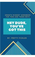 Growth Mindset Journal for Teen and Tween Boys