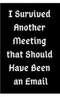 I Survived Another Meeting that Should Have Been an Email