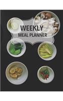 Weekly Meal Planner: 55 Week Meal Planner, Recipe, (112 Pages, Blank, 8.5 x 11)