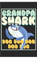 Mens Grandpa Shark Doo Doo Doo