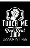 Touch me - first Judo lesson free