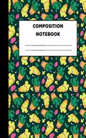 Composition Notebook: Wide Ruled Paper Notebook Journal - Nifty Wide Blank Lined Workbook for Teens Kids Students Girls for Home School College for Writing Notes - Cute C