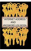 Internet Address and Password Log Book: Internet Address and Password Log Book Men