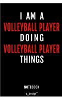 Notebook for Volleyball Players / Volleyball Player