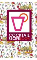 Cocktail Recipe Book: Blank Cocktail Recipes Organizer for Aspiring & Experienced Mixologists & Home Bartenders, Mixed Drink Recipe Journal, Cute Rome Cover(1 Cocktail Recipe Notebook)