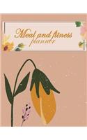 Meal and fitness planner