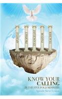 Know Your Calling in the Fivefold Ministry