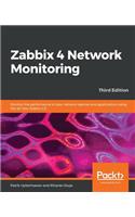 Zabbix 4 Network Monitoring: Monitor the performance of your network devices and applications using the all-new Zabbix 4.0, 3rd Edition