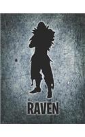 Fortnite Raven Journal Notebook: Medium College Ruled Notebook, 140 Page, Lined 8.5 X 11 in (21.59 X 27.94 CM)