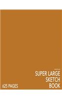 Ochre Yellow Super Large Sketchbook