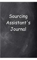 Sourcing Assistant's Journal Chalkboard Design: (Notebook, Diary, Blank Book)