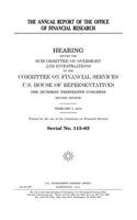 The annual report of the Office of Financial Research