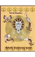 Art of doodles adult coloring book