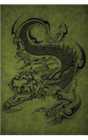 Dragon Notebook: Blank Journal Diary Memoir Log Logue(59 Tattoo You 150 Lined)