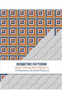 Geometric Patterns - Adult Coloring Book Vol. 4