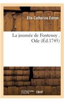 La Journée de Fontenoy . Ode