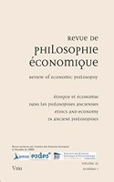 Ethique Et Economie Dans Les Philosophies Anciennes