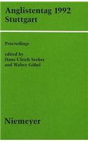 Proceedings / Anglistentag 1992 Stuttgart