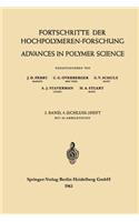 Advances in Polymer Science / Fortschritte Der Hochpolymeren-Forschung