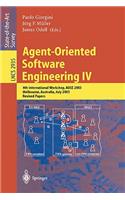 Agent-Oriented Software Engineering IV