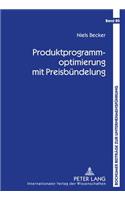 Produktprogrammoptimierung Mit Preisbuendelung