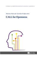 CALL for Openness