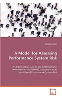 A Model for Assessing Performance System Risk