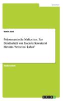 Polysemantische Mahlzeiten. Zur Deutbarkeit von Essen in Kawakami Hiromis Sensei no kaban