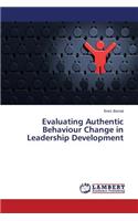 Evaluating Authentic Behaviour Change in Leadership Development