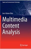 Multimedia Content Analysis