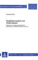 Realitaetsvokabel Und Rollendasein