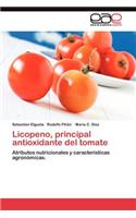 Licopeno, principal antioxidante del tomate