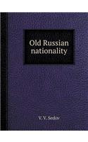 Old Russian nationality