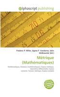 Metrique (Mathematiques): (French)