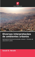 Diversas interpretações de ambientes urbanos