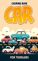 Car for Toddlers coloring book
