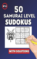 Samurai Sudoku: 50 Rompecabezas Samurai para Expertos